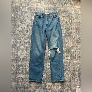 Abercrombie The Dad High Rise Jeans